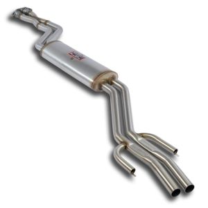 Supersprint Centre exhaust + -X-Pipe- STEEL 409 fits for BMW E30 M3 2.3 -92