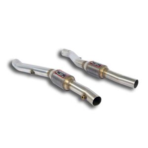 Supersprint Front metallic catalytic converter Right - Left 100 CPSI fits for BMW E31 840Ci V8 (M62) 95 - 99