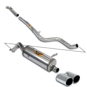 Supersprint Sport package Cat.-Back fits for PEUGEOT 208 1.4i VTi 16v (95 PS) 2012 -> 2013