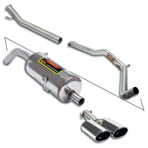 Supersprint Sport package Cat.-Back fits for PEUGEOT RCZ 1.6 THP (156 PS) 2010 -> 2014