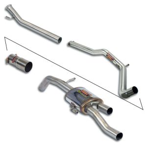 Supersprint Cat.-Back - Body Kit Package, with Racing rear muffler passend für PEUGEOT RCZ 1.6 THP (156 PS) 2010 -> 2014