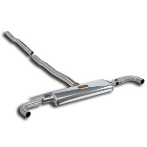 Supersprint Rear exhaust Right - Left fits for BMW F52 118i Sedan (1.5i Turbo - Motor B38 - 136 PS) 2016 ->