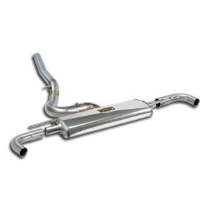 Supersprint Rear exhaust Right - Left fits for BMW F48 X1 28iX (4x4) (2.0i Turbo - Motor B46 - 231 PS) 2015 ->