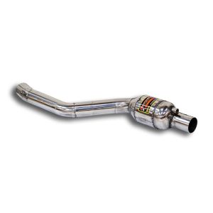 Supersprint Vorschalldämpfer Links mit Sport Metallkatalysator passend für MERCEDES W209 CLK 63 AMG Black Series 6.3i V8 (507 PS) 07 -> 09