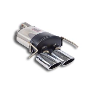 Supersprint Rear exhaust 120x80 fits for MERCEDES A209 Cabrio CLK 55 AMG V8 (367 Hp) 03 -