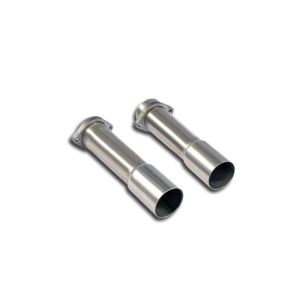 Supersprint Connecting pipes Kit with flanges for OEM kat fits for MERCEDES W220 S 55 AMG V8 (360 PS) 00 -> 02