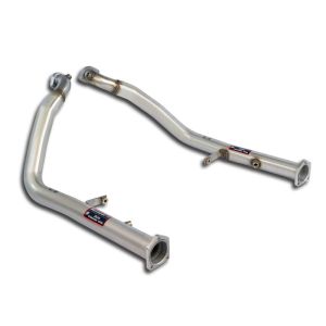 Supersprint Downpipe Rechts + Links(Für Katalysator Ersatz)In Vorbereitung passend für MERCEDES W463 (4-door) G55 AMG V8 (354 PS) 2002 -> 2004