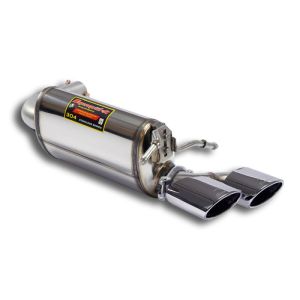 Supersprint Rear exhaust Left -Racing- 120x80(AMG style) fits for MERCEDES C207 E 500 / E 550 Coupè (4.7i V8 Bi-Turbo) Facelift 2014 ->