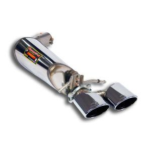 Supersprint Rear exhaust Left 120x80(AMG style) fits for MERCEDES A207 E 220 / E 250 CDI Cabrio (170 PS / 204 PS) 2009 -> 2013