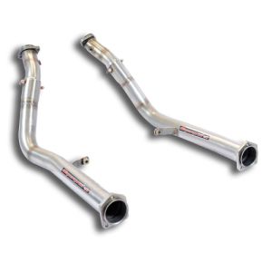 Supersprint Downpipe Rechts + Links - (Katalysator Ersatz) passend für MERCEDES W463 G63 AMG V8 5.5 Bi-Turbo 2012-