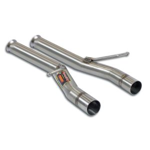 Supersprint Mittelrohr Race Pipe Rechts - Links passend für MERCEDES R172 SLK 350 V6 (M276 - 306 PS) 2011 -> 2016