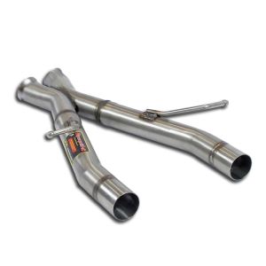 Supersprint Mittelrohrsatz X-Pipe passend für MERCEDES R172 SLK 350 V6 (M276 - 306 PS) 2011 -> 2016