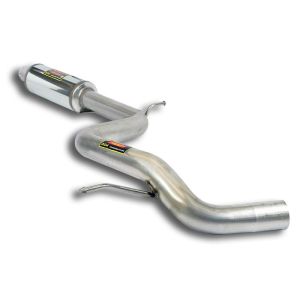 Supersprint Centre exhaust fits for VW GOLF VII GTI Clubsport S 2.0 TSI (310 Hp) 2016 -