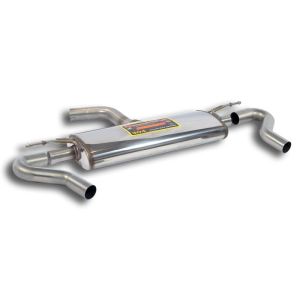 Supersprint Rear exhaust Right - Left fits for AUDI TT Mk3 1.8 TFSI (180 Hp) 2015-