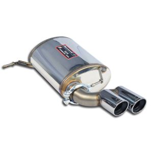 Supersprint Endschalldämpfer Links OO 80 passend für BMW E93 Cabrio 335i / 335xi (306 PS N55 Motor) 05/2010 -> 2013