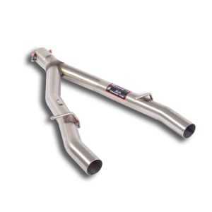 Supersprint Mittelrohr -Y-Pipe- - (für Serien Mittelschalldämpfer Ersatz) passend für BMW F10 / F11 528i xDrive (2.0 Turbo 4 cil. 245 Hp) 2012 -