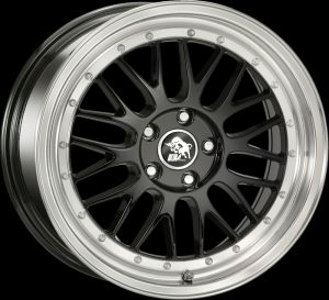 ULTRA UA3 BLACK / LIP POLISHED Felge 8,5Jx18 - 18 Zoll 5x112 Lochkreis