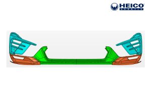 Heico Frontspoiler III passend für Volvo XC60