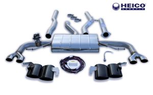 Heico Heckschürze incl. Klappenauspuff passend für Volvo XC90