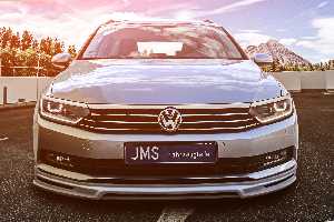 JMS Frontlippe für Modelle ohne R-Line mit integriertem Diffusor passend für VW Passat 3C B8