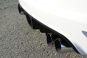 JMS Heckansatz Racelook incl. Diffusor und Echtcarboneinsatz passend für VW Scirocco 3