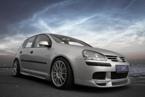 JMS Seitenschweller Racelook passend für VW Golf 5