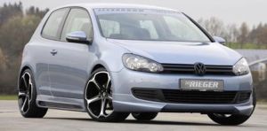 Rieger side skirt set  fits for VW Golf 6