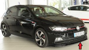 Rieger front splitter SG fits for VW Polo AW
