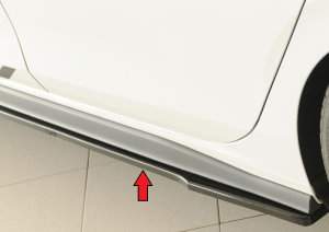 Rieger Seitenschwelleransätze li/re GL passend für VW Golf 8