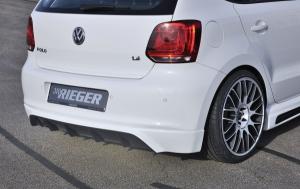 Rieger Heckschürzenansatz für Sportendrohr links  passend für VW Polo 6R