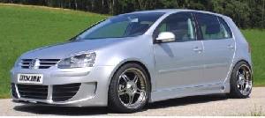 Kerscher frontbumper Sport Edition with ABS-ribs and frontgrill fits for VW Golf 5