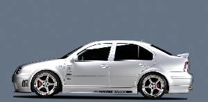 Rieger Tuning Seitenschweller mit Schacht  passend für VW Bora