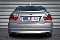 JMS Heckansatz Racelook Lim./Touring (für 2-Rohr und 4-Rohr Auspuff) passend für BMW E90 / E91