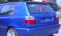 JMS roof spoiler Golf III Racelook 3-piece look fits for VW Golf 3/Vento
