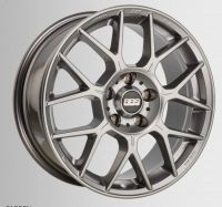 BBS XR platinum silber Felge 7,5x17 - 17 Zoll 5x114,3 Lochkreis