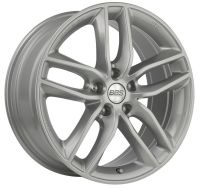 BBS SX brillantsilber Felge 7,5x17 - 17 Zoll 5x114,3 Lochkreis