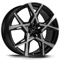 BARRACUDA PROJECT X Black brushed Surface Felge 10x22 - 22 Zoll 5x127 Lochkreis