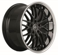 BARRACUDA VOLTEC T6 Higloss black inox lip Wheel 8x18 - 18 inch 5x100 bolt circle