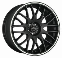 BARRACUDA KARIZZMA Mattblack Puresports / Color Trim weiss Felge 10,5x20 - 20 Zoll 5x120 Lochkreis