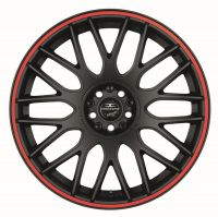 BARRACUDA KARIZZMA PureSports / Color Trim rot Felge 9,5x19 - 19 Zoll 5x110 Lochkreis