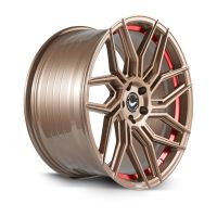 BARRACUDA DRAGOON Higloss-Bronze undercut Trimline red Felge 8,5x20 - 20 Zoll 5x110 Lochkreis