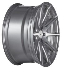 BARRACUDA PROJECT 2.0 Silver brushed Surface Felge 9x21 - 21 Zoll 5x112 Lochkreis