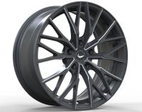 BARRACUDA PROJECT 3.0 Mattblack Puresports gefräst Felge 8,5x18 - 18 Zoll 5x108 Lochkreis