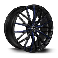 BARRACUDA PROJECT 3.0 Black gloss Flashblue Felge 10x20 - 20 Zoll 5x110 Lochkreis