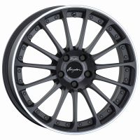 Breyton Magic CW Matt Grey with Polished Lip Felge 8,5 X 19 - 19 Zoll 5x112 Lochkreis