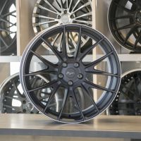 Breyton Race GTX Matt Gun with Polished Lip Felge 10,0x20 - 20 Zoll 5x112 Lochkreis