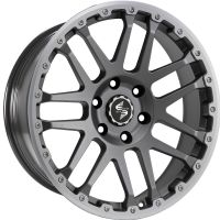 Etabeta COMBAT CV Anthr. matt lip + cap pol. Felge 8x18 - 18 Zoll 5x160 Lochkreis
