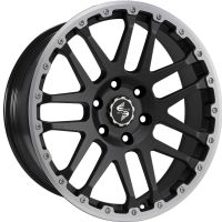 Etabeta COMBAT CV Black matt lip + cap pol. Felge 8x18 - 18 Zoll 5x160 Lochkreis