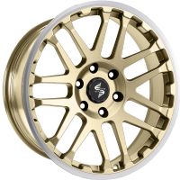Etabeta COMBAT Gold matt lip pol. Felge 8x18 - 18 Zoll 5x160 Lochkreis