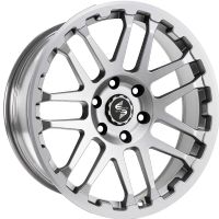 Etabeta COMBAT Silver matt lip + cap pol. Felge 8x18 - 18 Zoll 5x160 Lochkreis